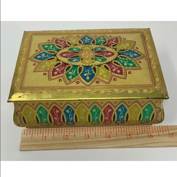 Vintage Decorative Tin Container Western Germany - Picture 1 of 5